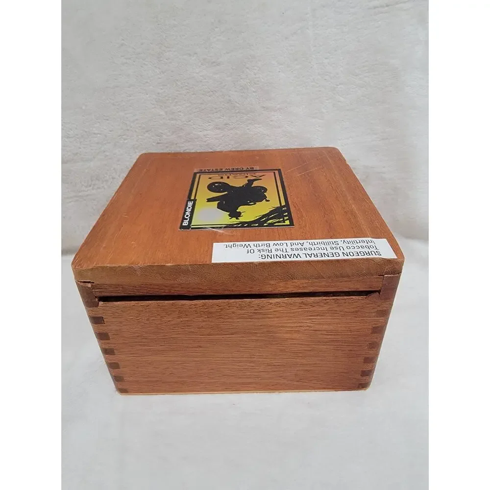 Biker Box - Acid Cigars Blondie Wooden Cigar Box By Drew Estate